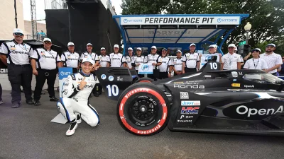Alex Palou takes pole for Indycar Freedom 250 with 56.8993-second lap in Washington, D.C.
