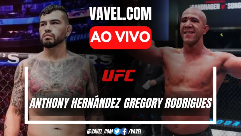 Anthony Hernández vs Gregory Rodrigues Lead Jeisla Chaves at UFC Fight Night