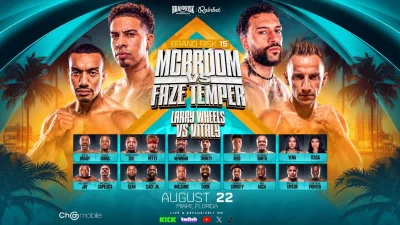 Larry Wheels Vs Vitaly: Heavyweight Bout Set for BRANDRISK 015 in Miami