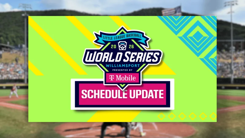 Llws Games Today: 20-team field set for the 2026 Little League Baseball World Series opener in Williamsport