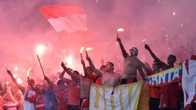 Match stopped in the 32nd minute at El Campín: Independiente Santa Fe Vs América De Cali Positions unresolved after unrest