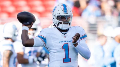 Cam Ward goes 5-of-12 for 57 yards in first 2026 preseason game — the accuracy questions are not gone yet