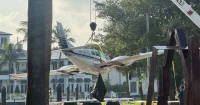 Faith Tenkley Survives Boca Raton Water Landing After Malfunction