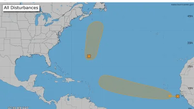 National Hurricane Center tracks Invest 95L, Wfla says Dolly may form
