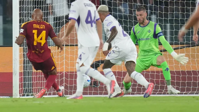 Malen’s first-half strike gives As Roma the perfect start to Gasperini’s Serie A era