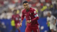 Cristiano Ronaldo Debuts Honey Blonde Hair at August 21 Match — Cristiano Ronaldo New Hairstyle