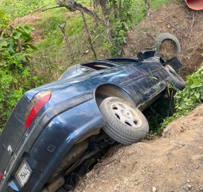 Andrés Vilorio sale herido tras accidente de tránsito en Hato Mayor