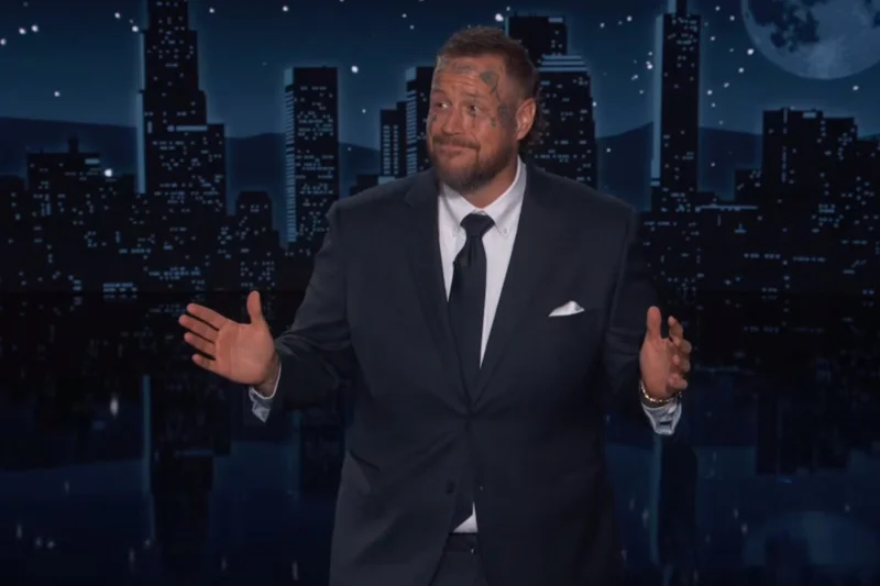 Jelly Roll uses Jimmy Kimmel Live to jab Trump after 300-pound loss — Jelly Roll On Jimmy Kimmel Live