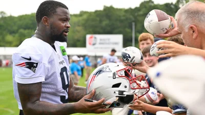 Nick DeGennaro's first NFL touchdown steals the show — Kayshon Boutte can't be the only Patriots receiver you watch now