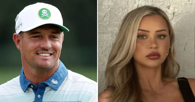 Bryson Dechambeau Girlfriend Mikayla Demaiter appears at LIV Golf Indianapolis