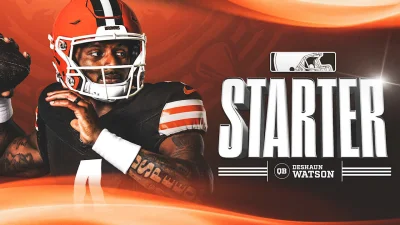 Deshaun Watson Video: Browns name Watson as QB1 for Sept. 13 opener