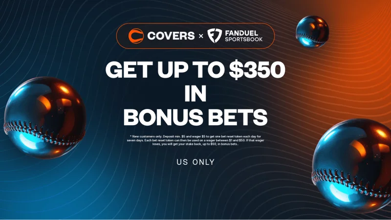 Fanduel Promo Code not required for up to $350 in Bonus Bets offer