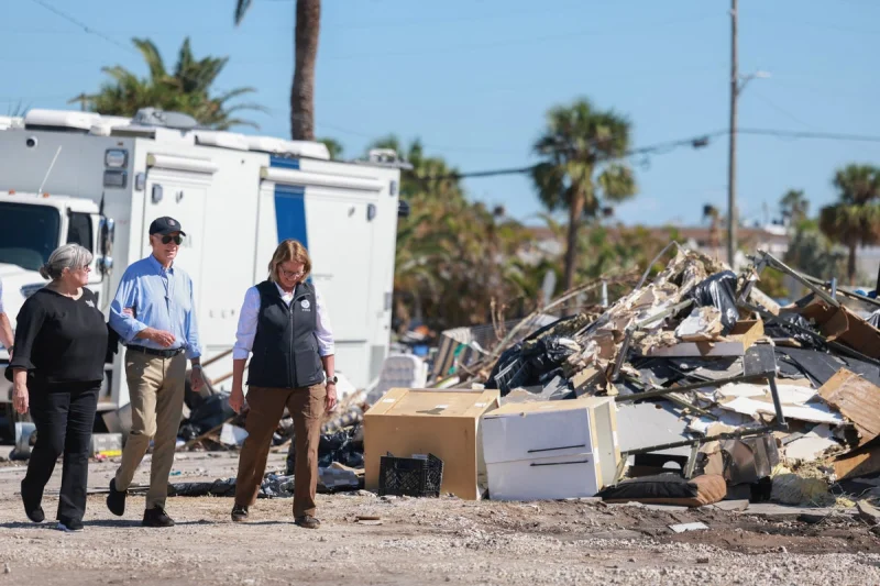Fema crew skipped 11 Trump-sign homes, watchdog finds