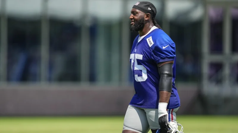 Joshua Ezeudu traded for a 2028 seventh-round pick as Giants end his run in New York