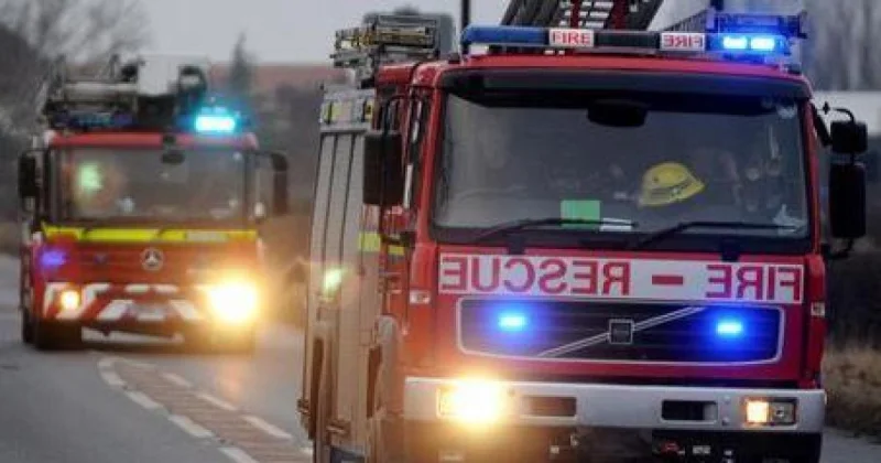 Royal Berkshire Fire and Rescue Service sent three crews to Rose Kiln Lane