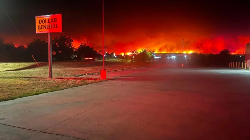 Ross Fire Update: Thomas Kyle-Milward Describes Texas blaze at 50,000 acres