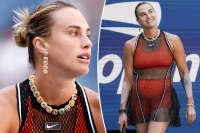 Aryna Sabalenka Us Open Outfit Draws Backlash in Fishnet Dress