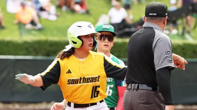 Case Rasmus sets female LLWS hits record with five-hit tournament run