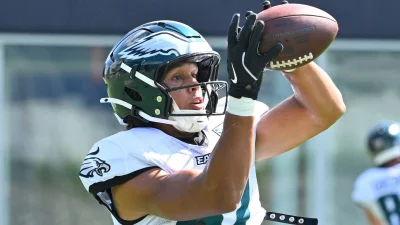 Eli Stowers looks likely to be a gameday inactive as hamstring injury slows rookie progress