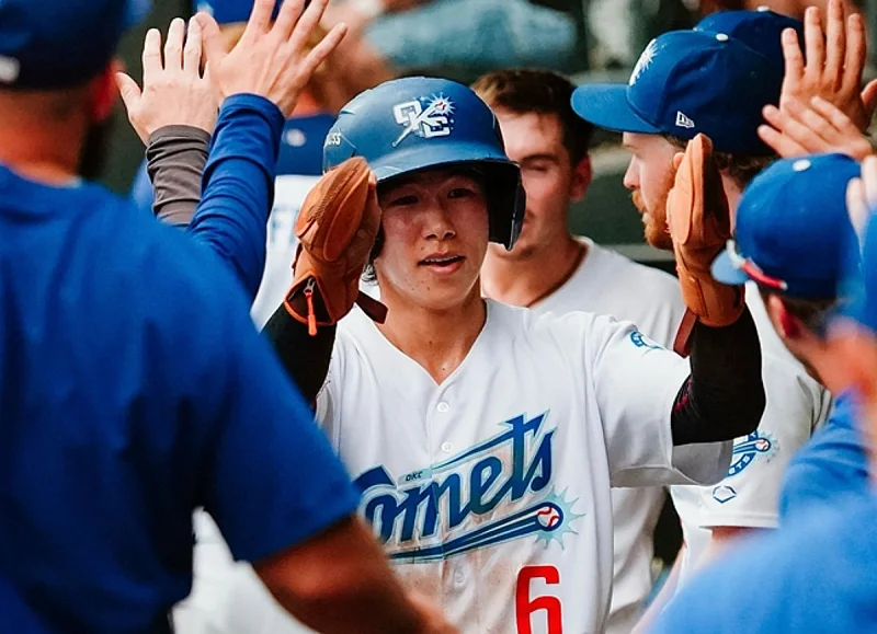 Alex Thomas chosen over Hyeseong Kim after Kim hit .169 in August