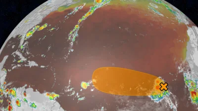 Tropical Storm Dolly forms 1,500 miles east of the Lesser Antilles — Nhc