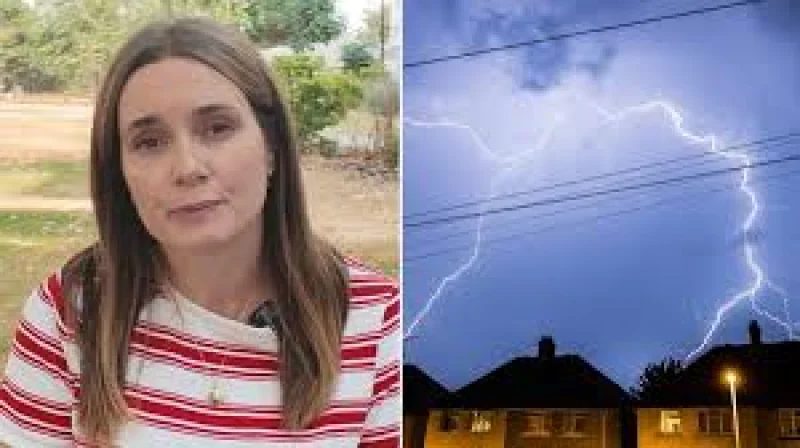 Met Office Issues 75mm Thunderstorms Uk Thunderstorms Power Cut Warning