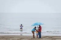 Met Office warns of unsettled September Weather Map with warmer south