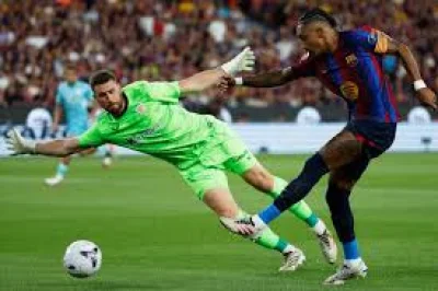 Barcelona 1-0 up at halftime against Athletic Club — Barcelona Vs Athletic Club