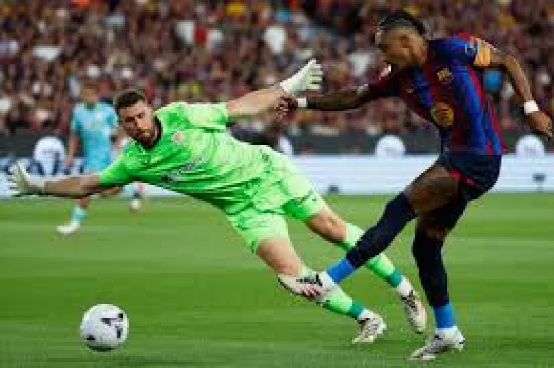 Barcelona 1-0 up at halftime against Athletic Club — Barcelona Vs Athletic Club