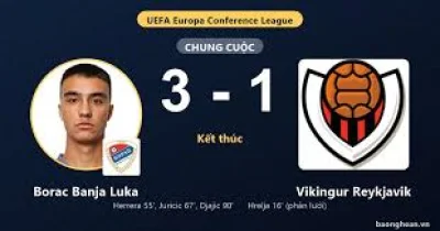 Borac Banja Luka 3-1 Vikingur Reykjavík: Borac finish strongly to seal Conference League win
