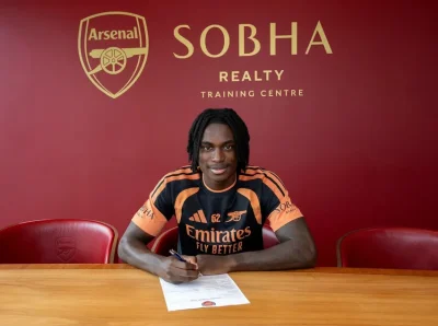 Arsenal Signs Habeeb Ogunneye in another pointed Manchester United raid — and the youth-market message is impossible to miss