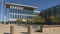 Dawn Light arrested outside Plymouth District Courthouse in Clancy trial