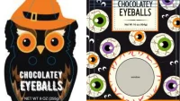 Crystal Temptations recalls  Chocolatey Eyeballs in Halloween Candy Recall