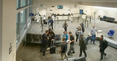 Eric Swalwell confronted by FBI agents at SFO in video