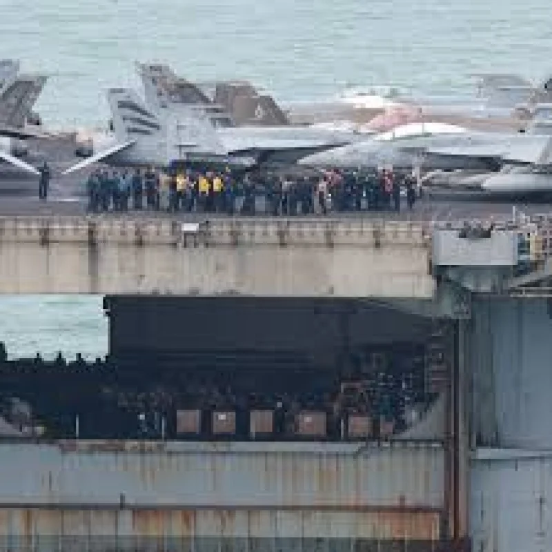 US Navy Ship Reaches Pattaya After 250 Days — Uss Abraham Lincoln (cvn-72)