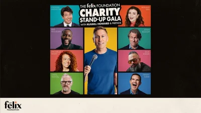 Russell Howard to host The Felix Foundation Charity Stand-Up Gala