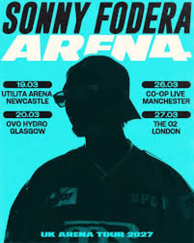 Sonny Fodera announces 2027 UK arena tour with four dates