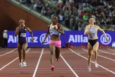 Amy Hunt third behind Julien Alfred in 22.16 season’s best at Diamond League 200m Women’s Final