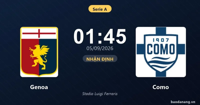 Johan Vásquez projected to start in Genoa Vs Como as Genoa look for a reset