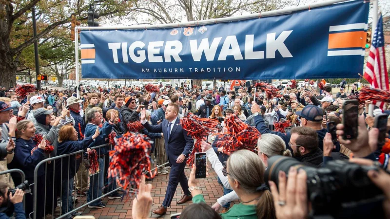 Alex Golesh takes over Auburn Head Coaching duties in 2026 as new era begins