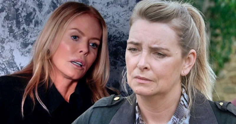 Emma Atkins advances Charity And Sarah In Emmerdale Storyline with Leyla truth