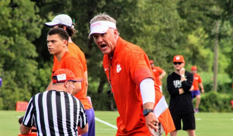 Clemson Offensive Coordinator Chad Morris returns with run-game fix at the top of the LSU rematch agenda