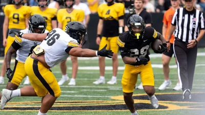 Kamari Moulton is central to Iowa's run-game plan in 2026 opener vs. Northern Illinois