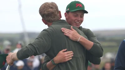 Luke Poulter wins key singles match as GB&I lead USA 6½-5½ — Luke Poulter Golf delivers the moment that could define the Walker Cup