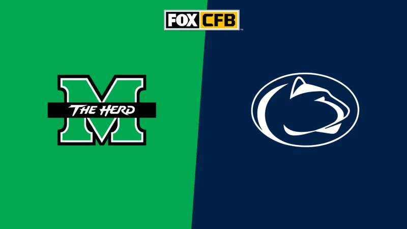 Penn State opens 2026 season against Marshall at 3:30 p.m. on FS1 — Marshall Vs Penn State