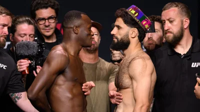 Muhammad Naimov enters UFC Fight Night 287 in Paris after third-round stoppage loss to Mairon Santos