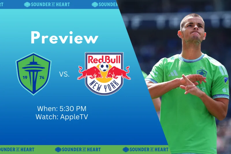 Why New York Red Bulls Vs Seattle Sounders Is a One-Game Statement for Both Clubs