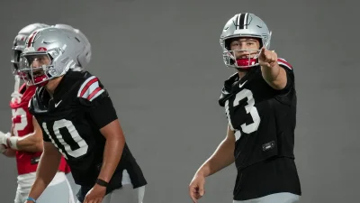 Luke Fahey beats Tavien St. Clair for Ohio State backup QB job