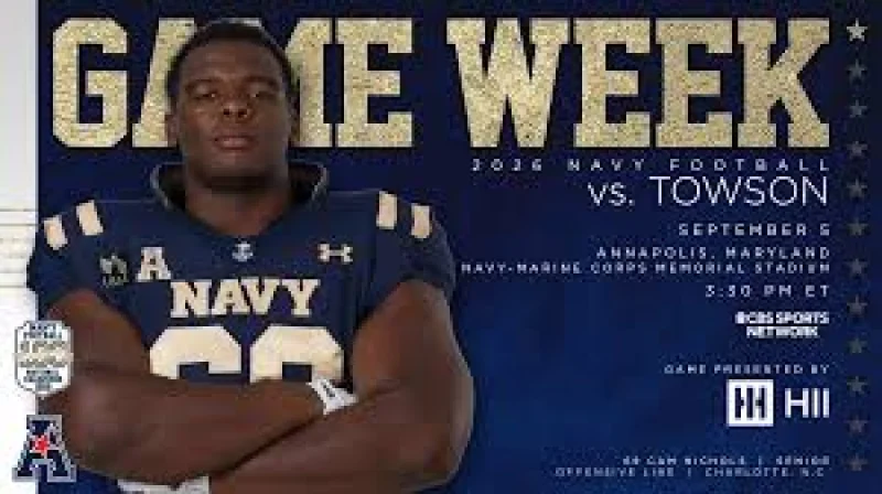 Towson Vs Navy: Navy opens 2026 season with pressure, praise and a very public standard to meet