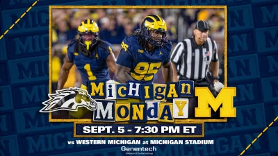 Wolverine Walk Set for Approximately 5:15 p.m. as Michigan Football Lists Home-Game Details — Western Michigan Broncos Vs Michigan Wolverines Football Player Stats